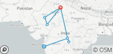  Tadoba Tigers &amp; Heritage Trails von G Experiences - 9 Destinationen 