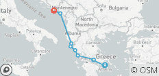  L\'enchantement méditerranéen 2027 - 8 jours (from Athènes to Dubrovnik) - 10 destinations 