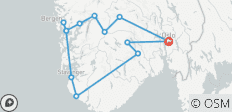  Dicht bij de natuur door Zuid-Noorwegen (13 dagen) - 13 bestemmingen 