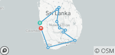  Cyclotourisme au Sri Lanka (Backroads) - 10 destinations 