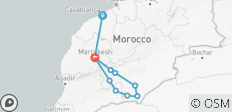  8-Day Morocco Highlights: Casablanca to Marrakech via Desert Adventure - 10 destinations 