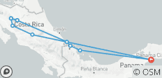  Panama &amp; Costa Rica – Karibik trifft Vulkane - 13 Destinationen 