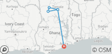  Safari y Tour Cultural por el Norte de Ghana (4 Días / 3 Noches) Incluye Vuelo de Ida y Vuelta - 6 destinos 