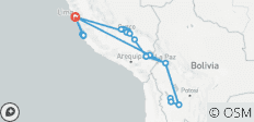  Peru und Bolivien Episches Abenteuer zu Machu Picchu und dem Salar de Uyuni - 27 Destinationen 