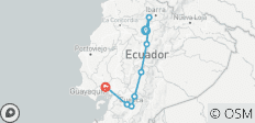  9 jours de l\'Équateur des hauts plateaux à la côte : Quito, les Andes et Guayaquil - 8 destinations 