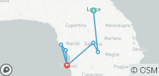  Cicloturismo familiar por Apulia (8 días) - 7 destinos 