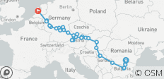  Ultimate Voyage of Europe Bucharest → Amsterdam (2027) - 31 destinations 