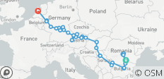  Ultimate Voyage of Europe with Transylvania Bucharest → Amsterdam (2027) - 34 destinations 