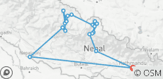  Trek van Upper Dolpo naar Upper Mustang - 17 bestemmingen 