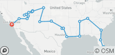  Road Trip USA (Fin Las Vegas, USA National Park Non Resident Fees) - 26 destinations 