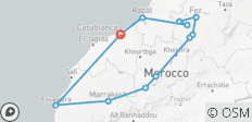 8 Días desde Casablanca - Circuito por las Ciudades Imperiales de Marruecos - 12 destinos 