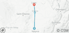  Rhône River Cruise: Between Terroir, History and Local Traditions. (Port to port) (from Tain-l’Hermitage to Lyon) - 3 destinations 