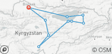  Aventure au Kirghizstan - 10 destinations 