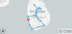  Splendours of Sri Lanka - 18 destinations 