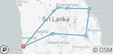  Sri Lanka in Zeitlupe - 9 Destinationen 
