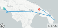  Italy: Amalfi Coast to Puglia (Naples to Alberobello) (2027) - 13 destinations 