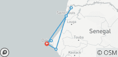  Senegal Highlights 9 Days / 8 Nights - 10 destinations 