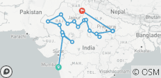  Rajasthan met Varanasi &amp; Ranthambore - 21 bestemmingen 