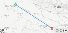  Varanasi ervaring vanuit Delhi - 4 bestemmingen 