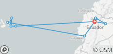  13-tägige Luxus-Ecuador-Reise: Galapagos, Amazonas &amp; Anden - 13 Destinationen 