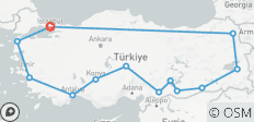  immersive All Turkiye : Kulinarische &amp; kulturelle Tour - 13 Destinationen 