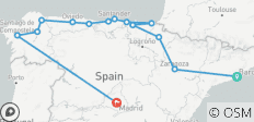  Le meilleur du nord de l\'Espagne en petit groupe - 14 destinations 