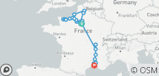  Francia al descubierto: Crucero por el Sena y el Ródano para el Recuerdo y la Historia de la Segunda Guerra Mundial - 29 destinos 