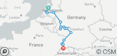  Amsterdam with Rhine Castles &amp; Moselle Vineyards 2026 - 13 Days (including Breisach) - 15 destinations 