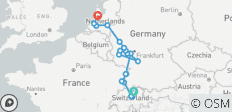  Lucerna - Zúrich y Castillos del Rin y Viñedos del Mosela 2026 - 14 Días (from Zúrich to Zaandam) - 20 destinos 