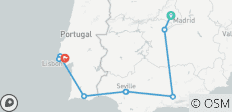  De Madrid à Lisbonne (classique) - 10 destinations 