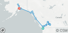  Natural Wonders of the Rockies and Alaska Victoria → Anchorage (2027) - 29 destinations 