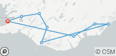  Gouden Cirkel, zuidkust, ijsgrot &amp; Jökulsárlón - 3 dagen - 13 bestemmingen 