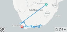  Viaje por la región del Cabo (16 días) - 14 destinos 