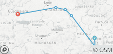  MEXICO COLONIAL CITIES - 6 destinations 