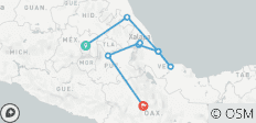  IN THE FOOTSTEPS OF CORTES AND MEXICAN GULF CULTURES - 9 destinations 