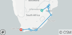  Lo más destacado de Sudáfrica (19 días) - 15 destinos 