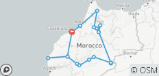 Circuit culturel de 12 jours - Villes impériales du Nord et du Sud - 17 destinations 