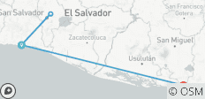  5 jours El Salvador Surfer - 4 destinations 