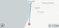  Excursion d\'une journée dans le petit désert et le parc national de Massa au départ d\'Agadir - 2 destinations 