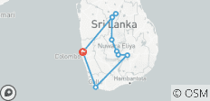  Sri Lanka Premium Familienurlaub - 10 Destinationen 
