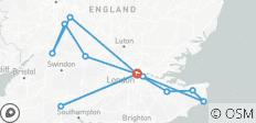  Lo mejor de Inglaterra: Londres, Ciudades Patrimonio, Castillos y Campiña - 7 Días - 13 destinos 