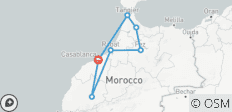  7 Tage Imperial Cities Tour von Casablanca nach Casablanca - 7 Destinationen 