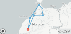  7 Tage Imperial Cities Tour von Marrakesch nach Marrakesch - 7 Destinationen 