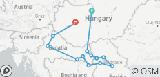  The majestic Danube, the authentic Sava and Lake Balaton (port-to-port cruise) - 14 destinations 