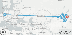  Mongolië Totaal (26 dagen) - 23 bestemmingen 