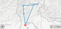 Sikkim mit Darjeeling Highlights - 7 Destinationen 