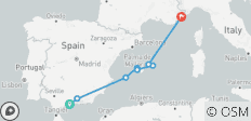  Mediterranean Legacies: From Andalusia to the Balearic Islands - Between Moorish Treasures and Enchanting Islands (port-to-port package) - 8 destinations 