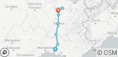  Herfst Sensaties van Lyon &amp; Provence 2026|2027 - 8 Dagen (van Arles naar Lyon) - 8 bestemmingen 