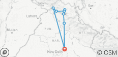  Himachal, Shimla nach Dharamshala Erlebnis - 9 Destinationen 