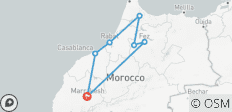  Maroc majestueux : 7 jours de patrimoine et de traditions - 7 destinations 